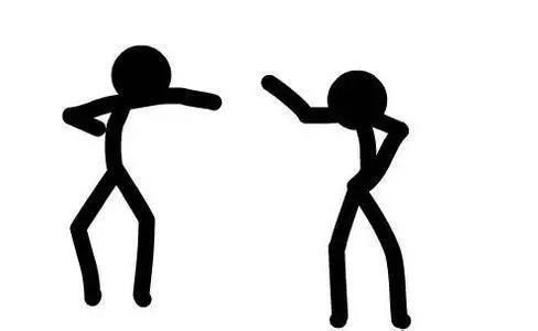 吃瓜群众怎么画火柴人